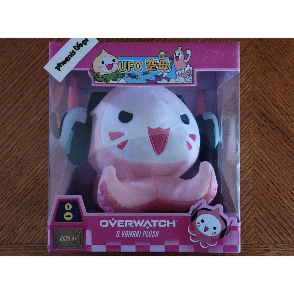 New! Overwatch D.Vamari Plush Collector Series Doll D.Va UFO Pachimari Blizzard